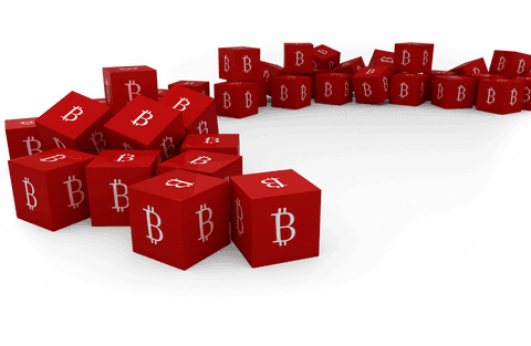 seamless looping transparent red cube bitcoin future - Download Free Stock Videos Pikwizard.com