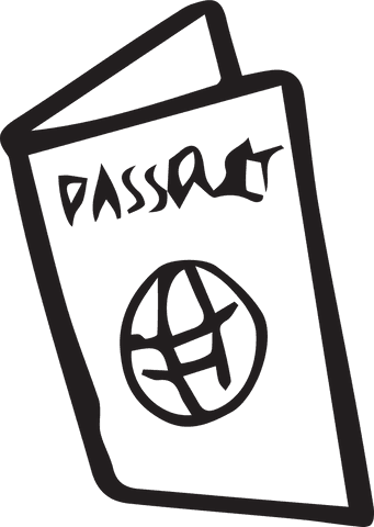 digital passport illustration with transparent background - Download Free Stock Videos Pikwizard.com