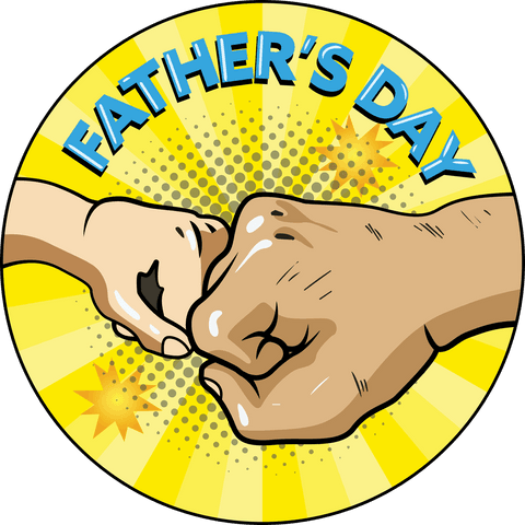 father’s day celebration fist bump illustration on transparent background - Download Free Stock Videos Pikwizard.com