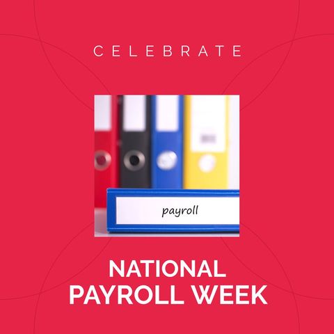celebrating national payroll week with colorful file binders - Download Free Stock Templates Pikwizard.com