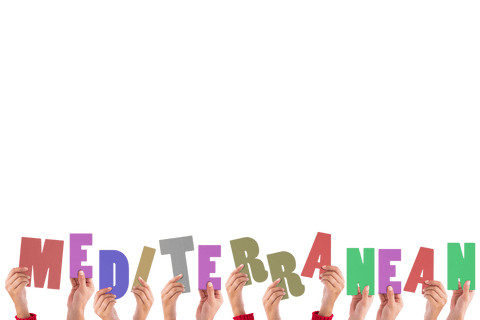 Transparent Hands Holding Mediterranean Letters Vector Design - Download Free Stock Videos Pikwizard.com