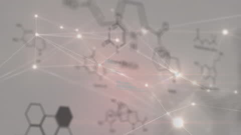 Futuristic Digital Science Data Visualization Concept