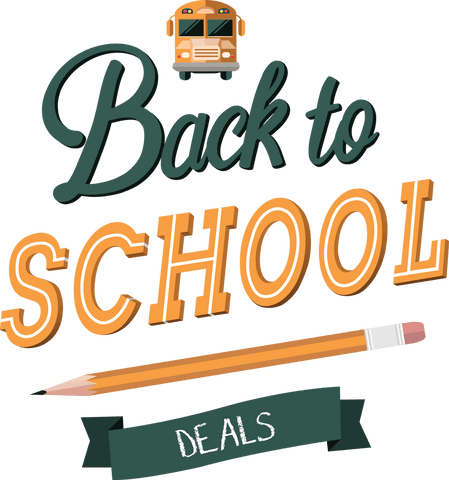 colorful back to school deals design on transparent background - Download Free Stock Videos Pikwizard.com
