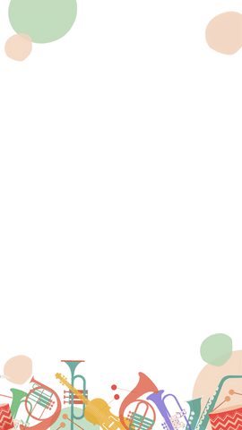 Vibrant Music Instrument Border on Transparent Background - Download Free Stock Videos Pikwizard.com