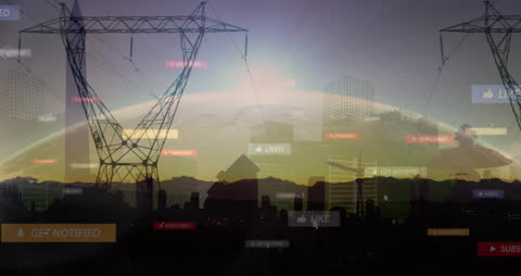 Global Connectivity and Data Revolution Concept