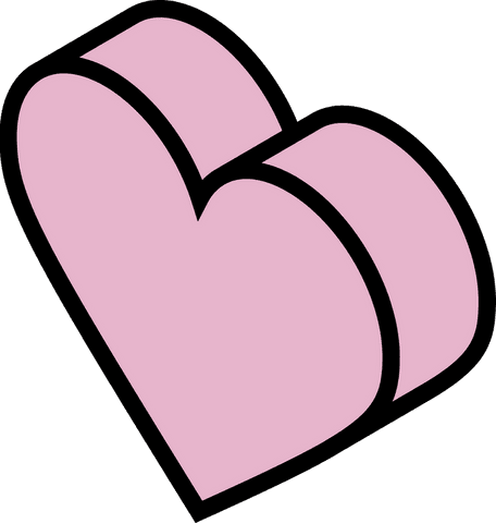 3D Cartoon Pink Heart Icon Transparent Love Emblem - Download Free Stock Videos Pikwizard.com