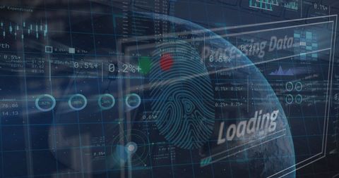 Global Financial Data Processing and Networks Visualization - Download Free Stock Images Pikwizard.com