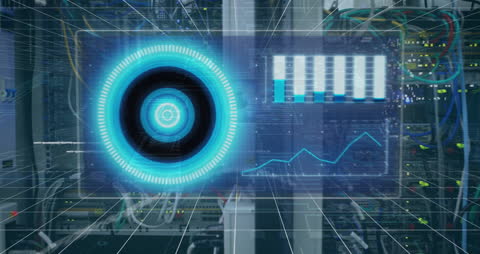 Digital Financial Data Processing over Computer Servers