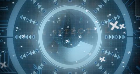 Digitized Optical Interface with Businessman Concept - Download Free Stock Images Pikwizard.com