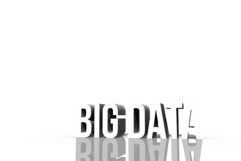 3d text big data reflective effect on transparent background - Download Free Stock Videos Pikwizard.com