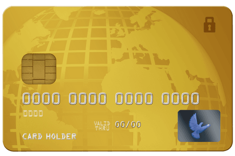 Gold Credit Card Isolated on Transparent Background - Download Free Stock Videos Pikwizard.com