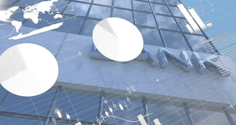 Digital Analytics on Modern Bank Building