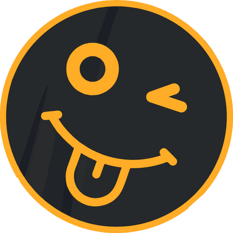 winking smiley emoji on transparent background with playful expression - Download Free Stock Videos Pikwizard.com