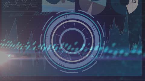 Digital Processing Overlay with Scope Animation