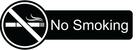 Transparent No Smoking Icon with Text for Cigarette Prohibition - Download Free Stock Videos Pikwizard.com