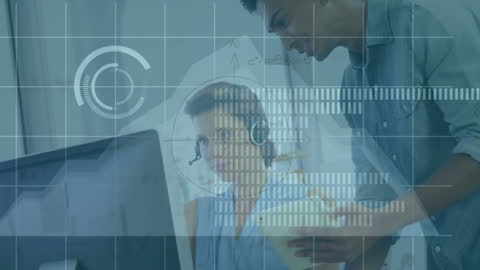 Team Collaboration in Digital Network Interface Workspace