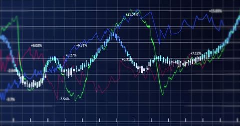 Financial Data Analysis with Interactive Graphs - Download Free Stock Images Pikwizard.com