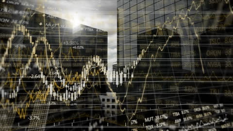 Dynamic Financial Graphs Over Urban Cityscape