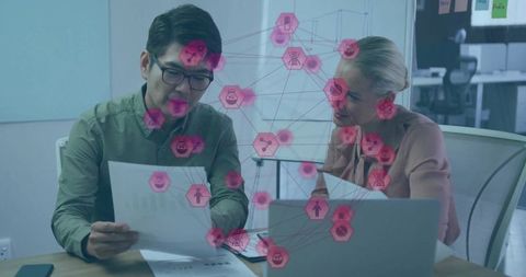 Collaborative Exemplification Amongst Professionals Analyzing Documents in Tech-Driven Space