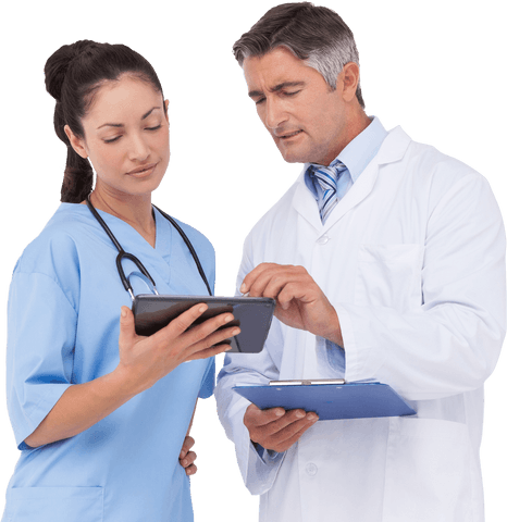 transparent teamwork in healthcare with doctor and nurse consulting - Download Free Stock Videos Pikwizard.com