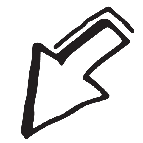 Hand-Drawn Black Abstract Arrow on Transparent Background - Download Free Stock Videos Pikwizard.com