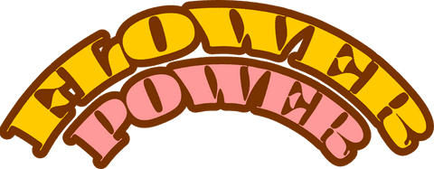 retro flower power lettering with transparent background - Download Free Stock Videos Pikwizard.com