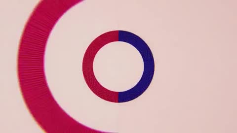 Dynamic Concentric Rings Animation with Vibrant Colors