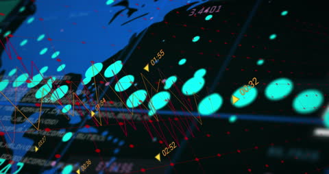 Digital Data Analytics over World Map Visualization