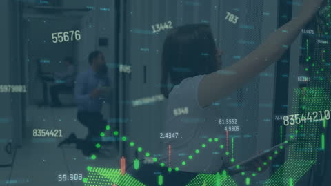 Digital Data Management in High-Tech Server Room