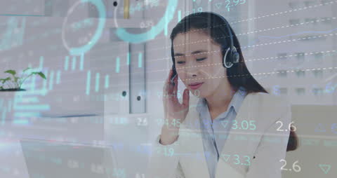 Digital Finance Analyst Engaging with Clients