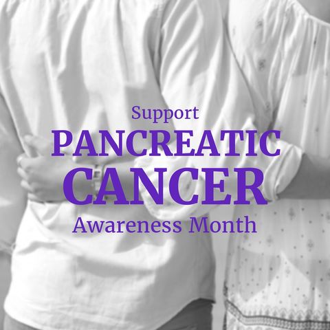 supporting pancreatic cancer awareness through embrace - Download Free Stock Templates Pikwizard.com
