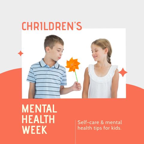 Children Celebrating Mental Health Week with Positive Activities - Download Free Stock Templates Pikwizard.com