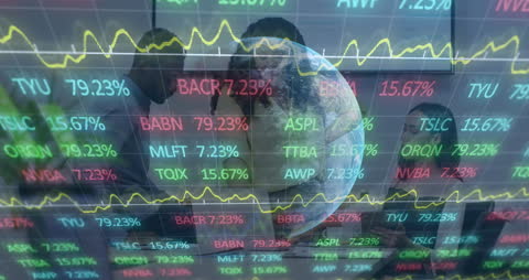 Global Financial Data Visualization with Interactive Interface