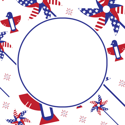 transparent frame with patriotic pinwheel pattern background - Download Free Stock Videos Pikwizard.com
