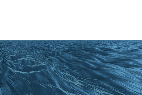digital dark blue ocean waves on transparent background - Download Free Stock Videos Pikwizard.com