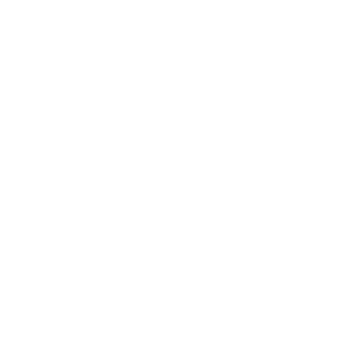 White spiral arrow illustration on transparent background