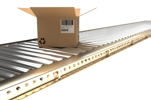 open carton on transparent conveyor belt in factory setting - Download Free Stock Videos Pikwizard.com