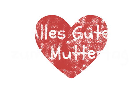 Alles Gute zum Muttertag with Heart Transparent Background - Download Free Stock Videos Pikwizard.com
