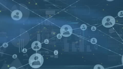 Digital Network Connections with User Interface Overlay