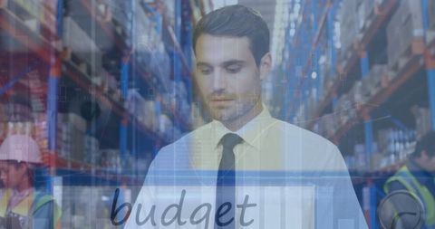 Financial analysis in global shipping warehouse environment