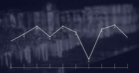 Line Chart Illustrating Business Trends Over Coffee Machines - Download Free Stock Images Pikwizard.com