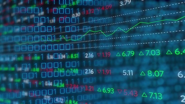 This visual is excellent for articles and presentations about financial markets and technology's impacts on trading. Can be used in financial analytics, economic reports, tech blogs, investment strategies, and stock market education.