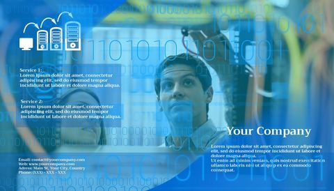 digital innovation concept with professional and technology overlays - Download Free Stock Templates Pikwizard.com