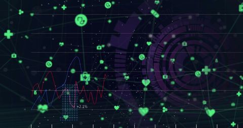 Financial Data Processing Visualization on Digital Interface - Download Free Stock Images Pikwizard.com