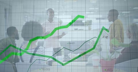 financial growth analysis during business meeting - Download Free Stock Images Pikwizard.com