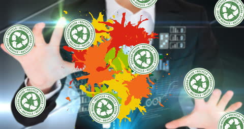 Integration of Recycling Concepts with Virtual Technology Interface