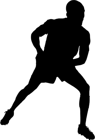 Transparent Silhouette of Full Length Athlete in Action - Download Free Stock Videos Pikwizard.com