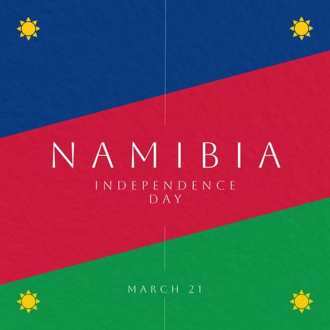 Namibia Independence Day Celebration Banner Design - Download Free Stock Templates Pikwizard.com