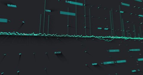 3D Data Visualization with Human Interface Elements - Download Free Stock Images Pikwizard.com