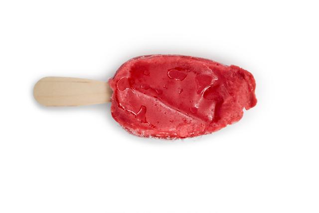 Close-up of strawberry ice lolly - Download Free Stock Photos Pikwizard.com
